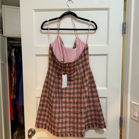 Oscar de la renta checked tweed mini dress NWT - Picture 10 of 13